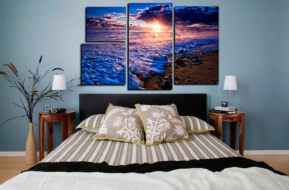 Модульная картина "Загадочный прилив"