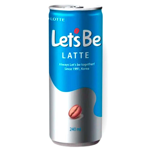 Напиток Lotte Let's be Latte кофейный 240 мл