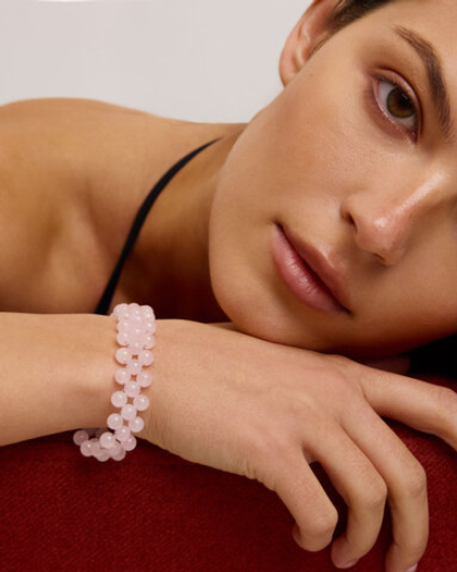 FENECHKA из розового кварца