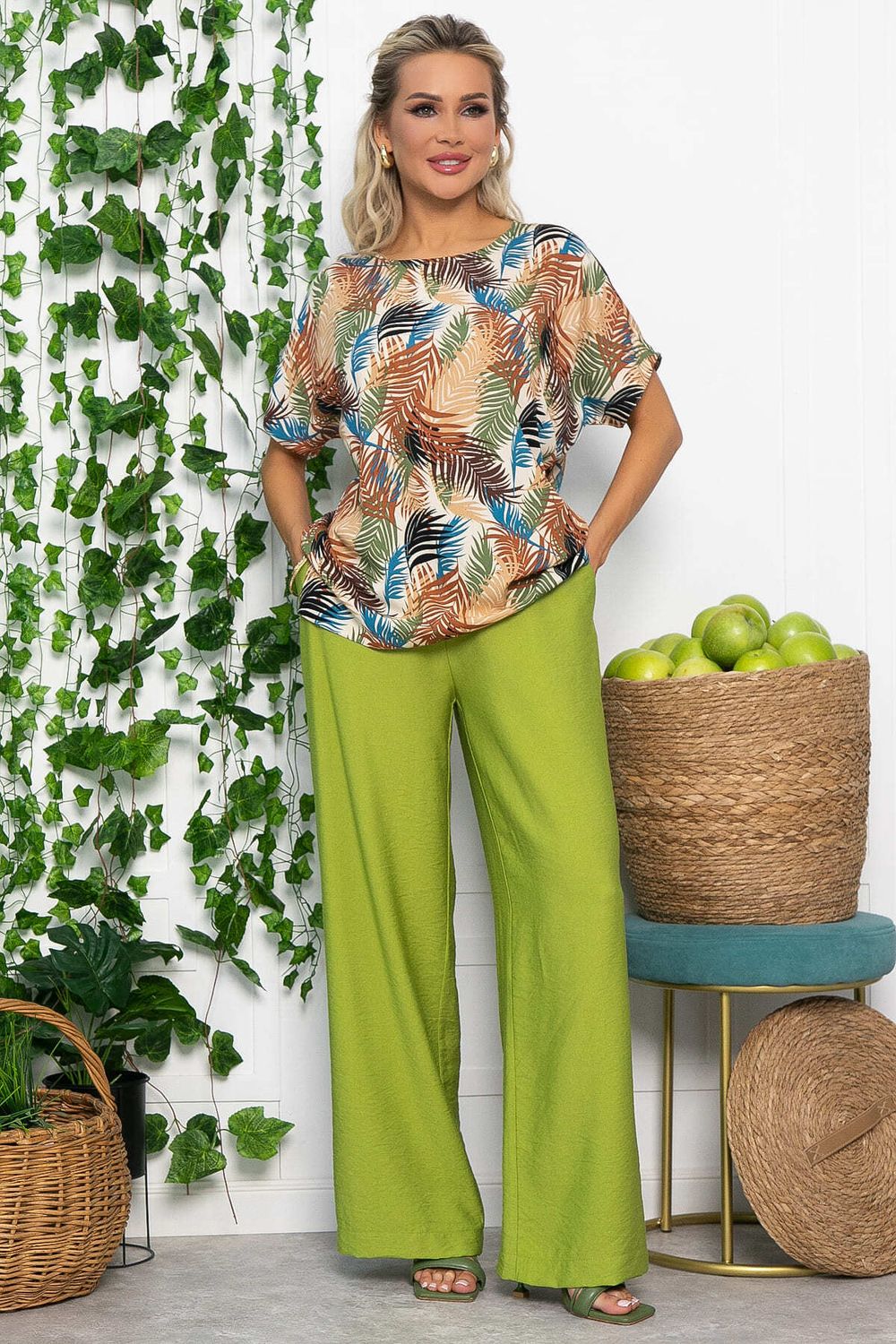 Костюм Летние радости (зеленый) К13592-30М LT Collection