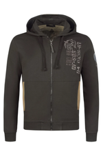 Толстовка на молнии с капюшоном