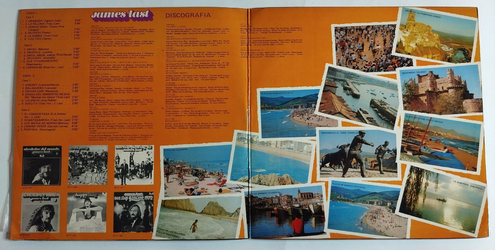 Винтажная виниловая пластинка LP James Last Y Ole (Spain 1972)