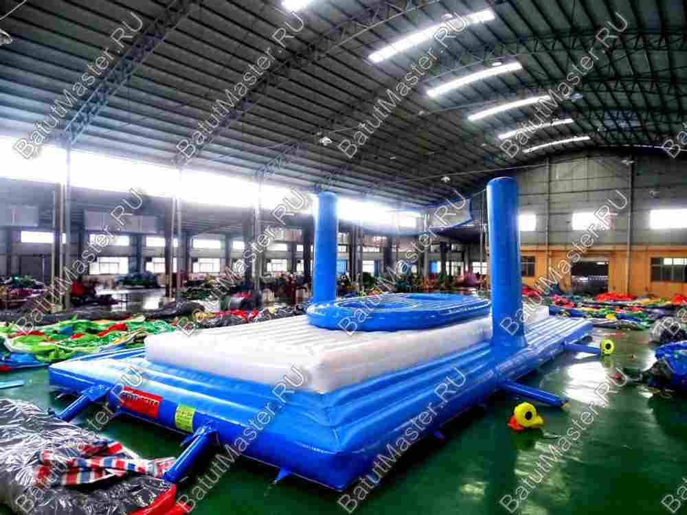 Площадка для игры в Боссабол 18*9*5 м, двухуровневый