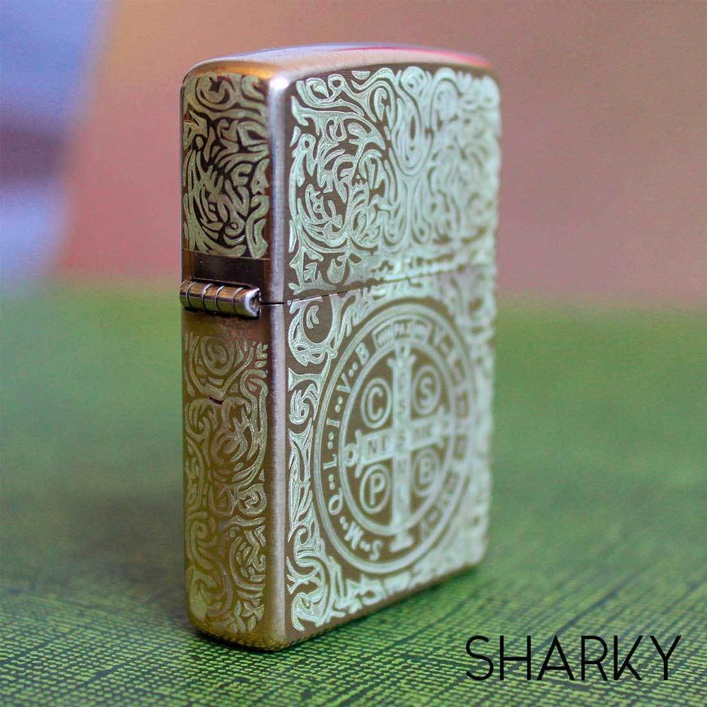 Зажигалка zippo из фильма Константин с гравировкой на заказ