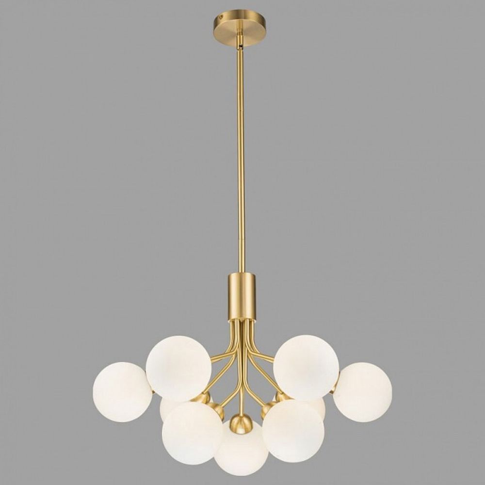 Люстра на штанге Belfast Bryson L-8130-6+3 BR GL