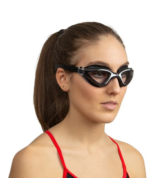 Очки для плавания Seac Lynx черный/белый