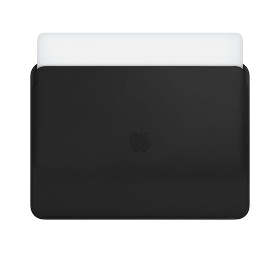 Apple Leather Sleeve for MacBook Pro 13‑inch Black (Чёрный)