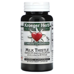Kroeger Herb Co, Комплексные концентраты, расторопша, 90 вегетарианских капсул