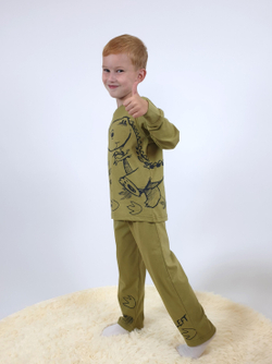 8-72-5 Пижама для мальчика (фуфайка и брюки)