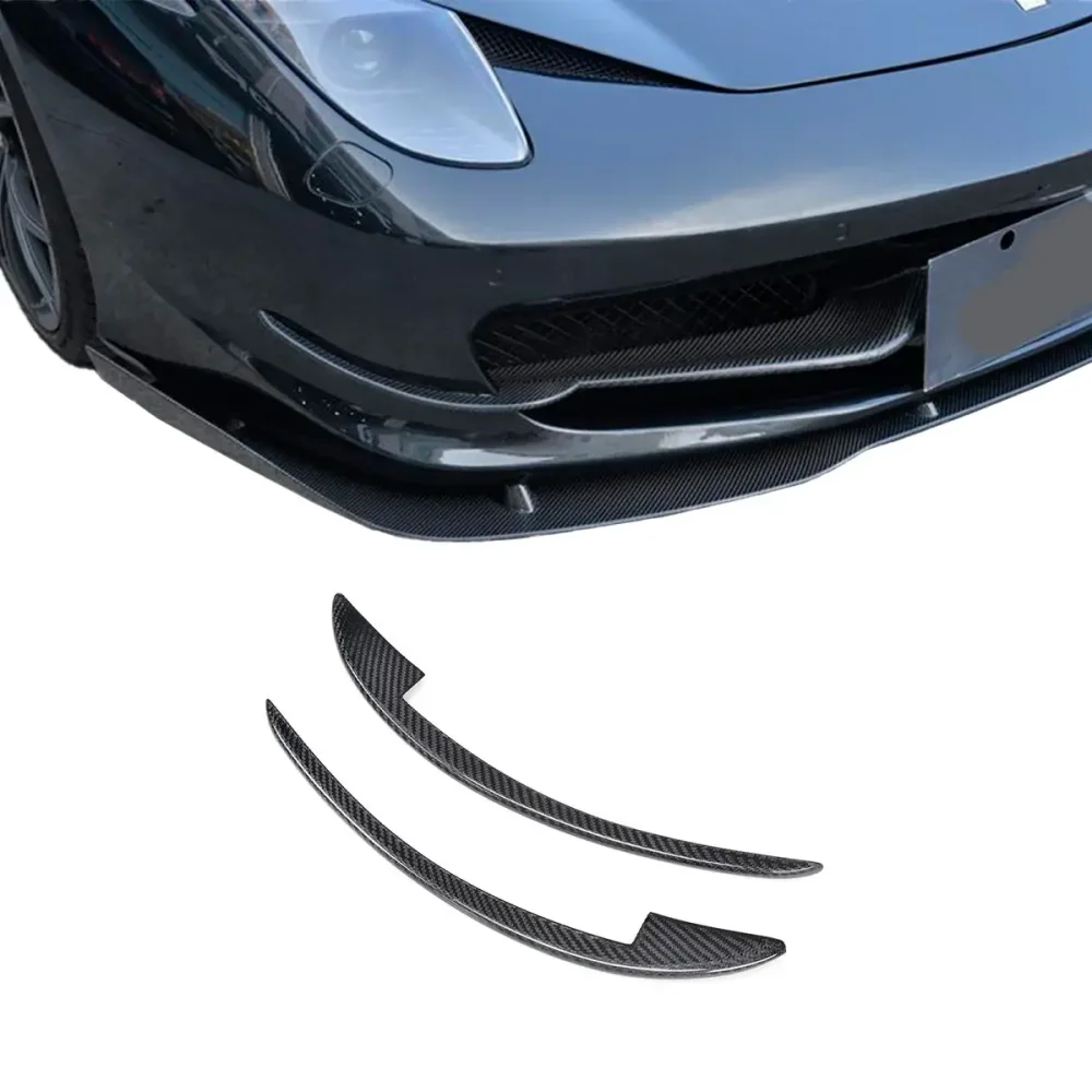 Карбоновые канарды переднего бампера для Ferrari 458 2009-2015 Феррари