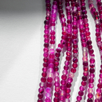 Агат тонированный натуральный, бусины в форме шара, 6,3мм