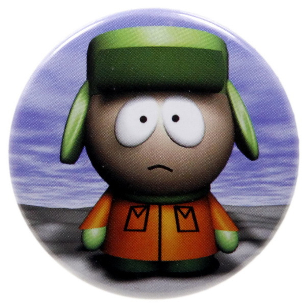 Значок South park 36 mm ( Kyle Broflovski )
