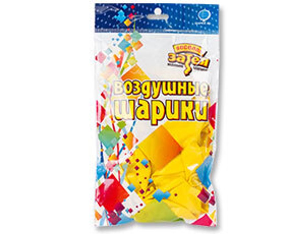 Шар (12"/30 см) Металлик Yellow 25 шт.