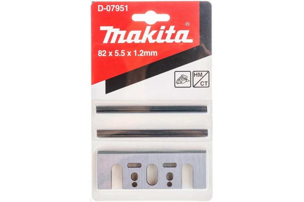 Ножи твердосплавные для электрорубанка Makita D-07951