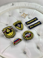 Вышивка шевронов, логотипов.