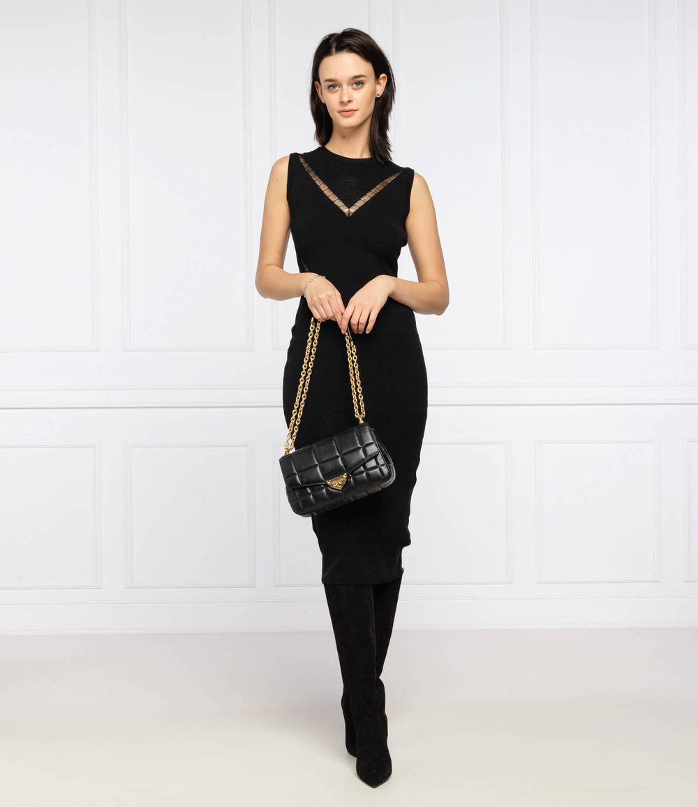 кожаная сумка через плечо soho Michael Kors - черный(30F0G1SL3L)