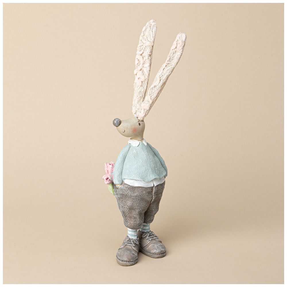 ФИГУРКА ДЕКОРАТИВНАЯ КРОЛИК 8.5X7X28 СМ