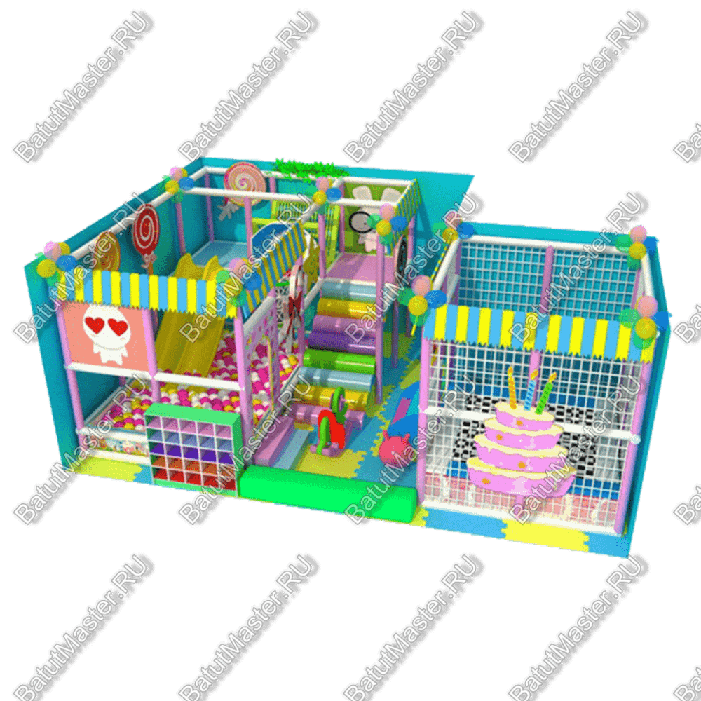 Детский игровой лабиринт «В гостях у торта»