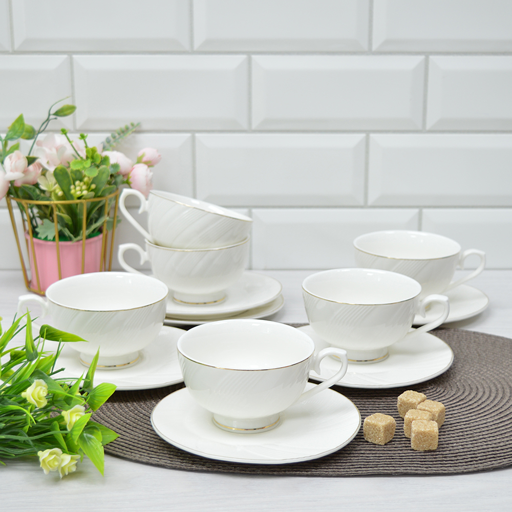 Чайный набор 12 предметов 230мл "Лирана"