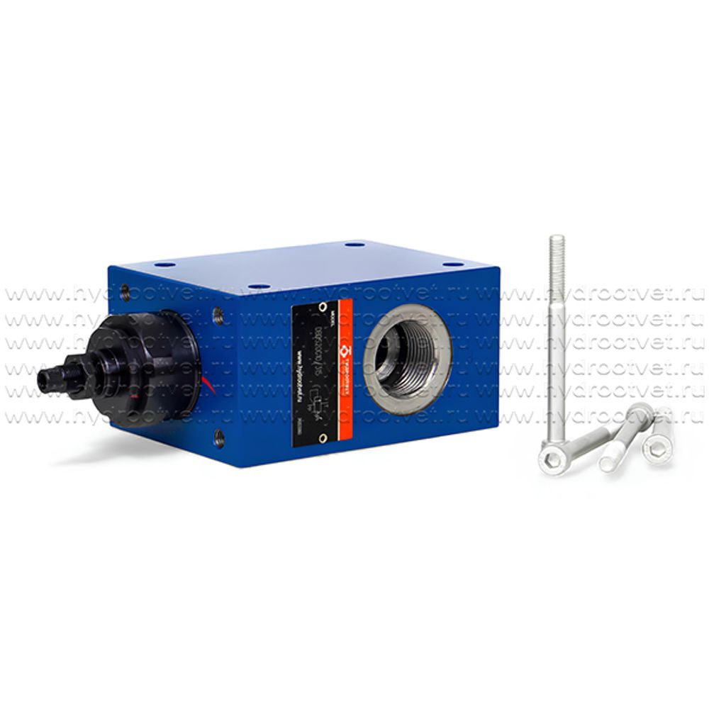 DBDS20G1X/315 - Предохранительный клапан прямого управления Ду20, давление регулировки до 315 бар, тип монтажа - резьбовой, элемент регулировки S = винт