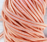 ТЗ008НН2 Трунцал (канитель) фигурный "зигзаг", цвет: розовый, размер: 2 мм, 5 гр.