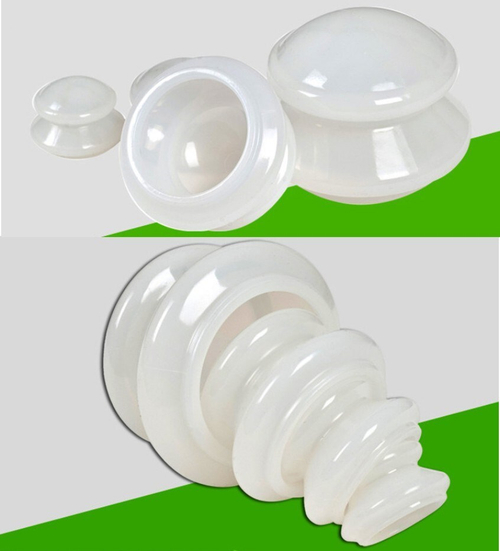 Массажные силиконовые банки 4 штуки