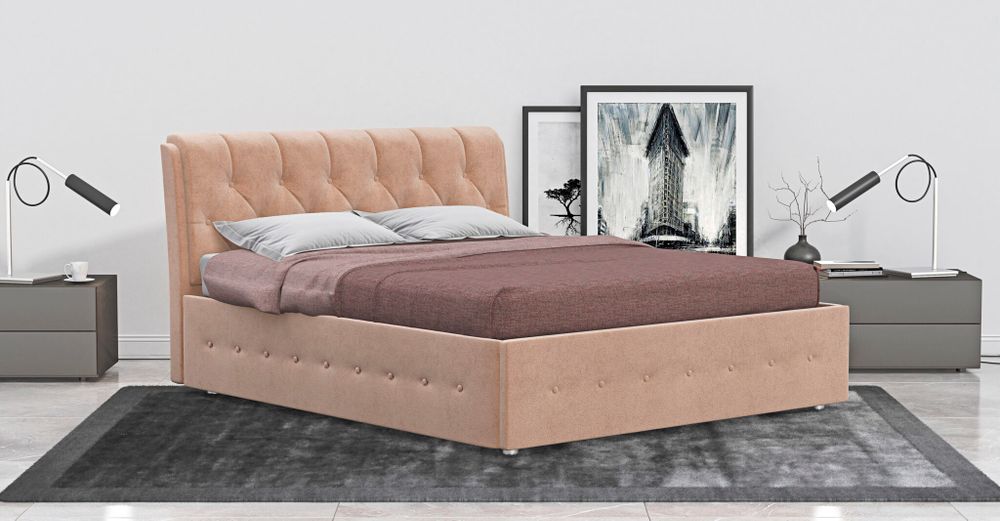 Кровать с системой хранения Savona