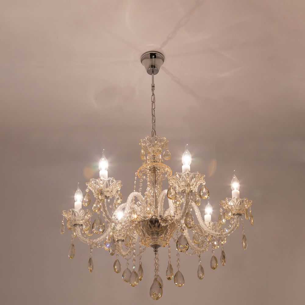 Citilux Одри CL350161 Люстра хрустальная подвесная