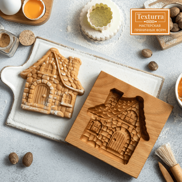 Пряничная форма Домик для гномика