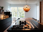 Pendant design lamp PH Artichok by Louis Poulse D48 (Black)