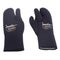 Перчатки трехпалые Marlin Nord Ultraglide 7 мм Черные