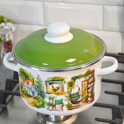 Кастрюля 3л "Лето на даче"