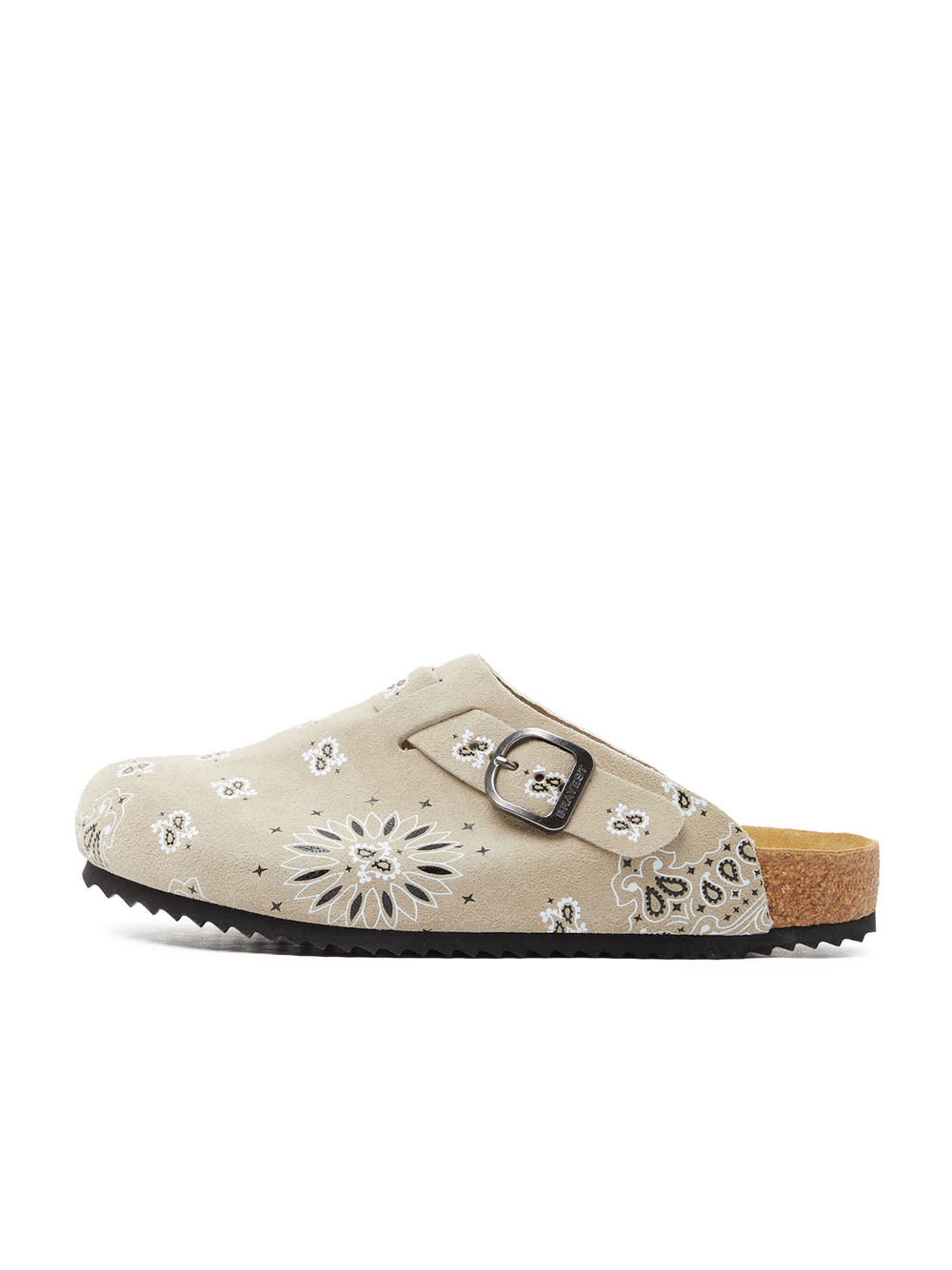 Клоги Из Замши Camel Suede Paisley Clogs