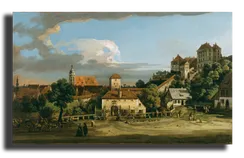 Репродукция "Бернардо Беллотто - Вид на Обертор с юга"