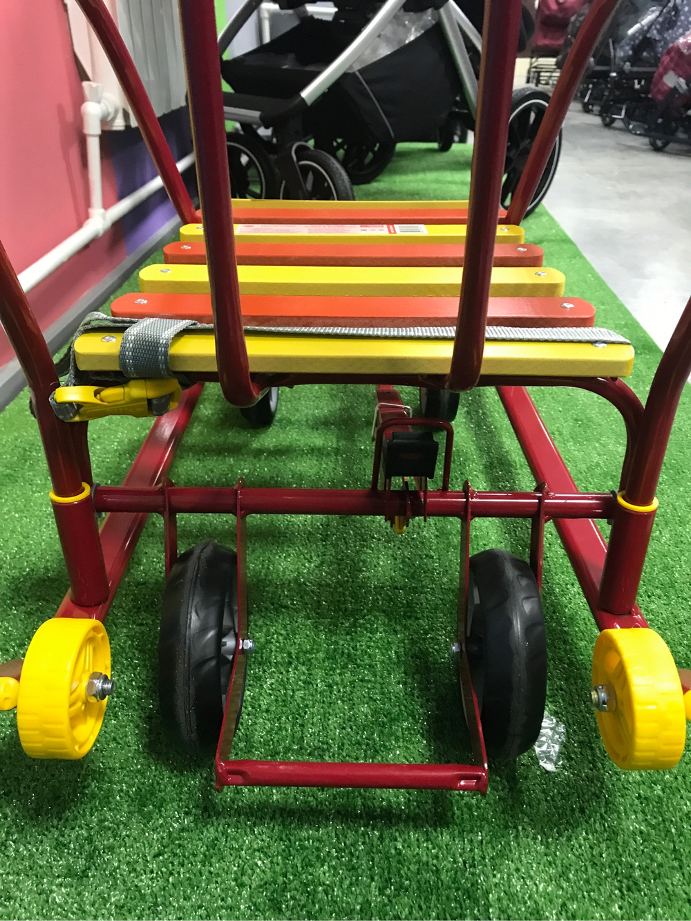 Санки детские «Тимка 5 универсал» красный (арт. Т5У/К2)