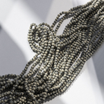 Аплит сатиновый натуральный (Яшма далматин), 4,3мм, шар