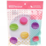 Тарелка пластиковая «Лето» цветы 18,5см в наборе 4шт +4ложки