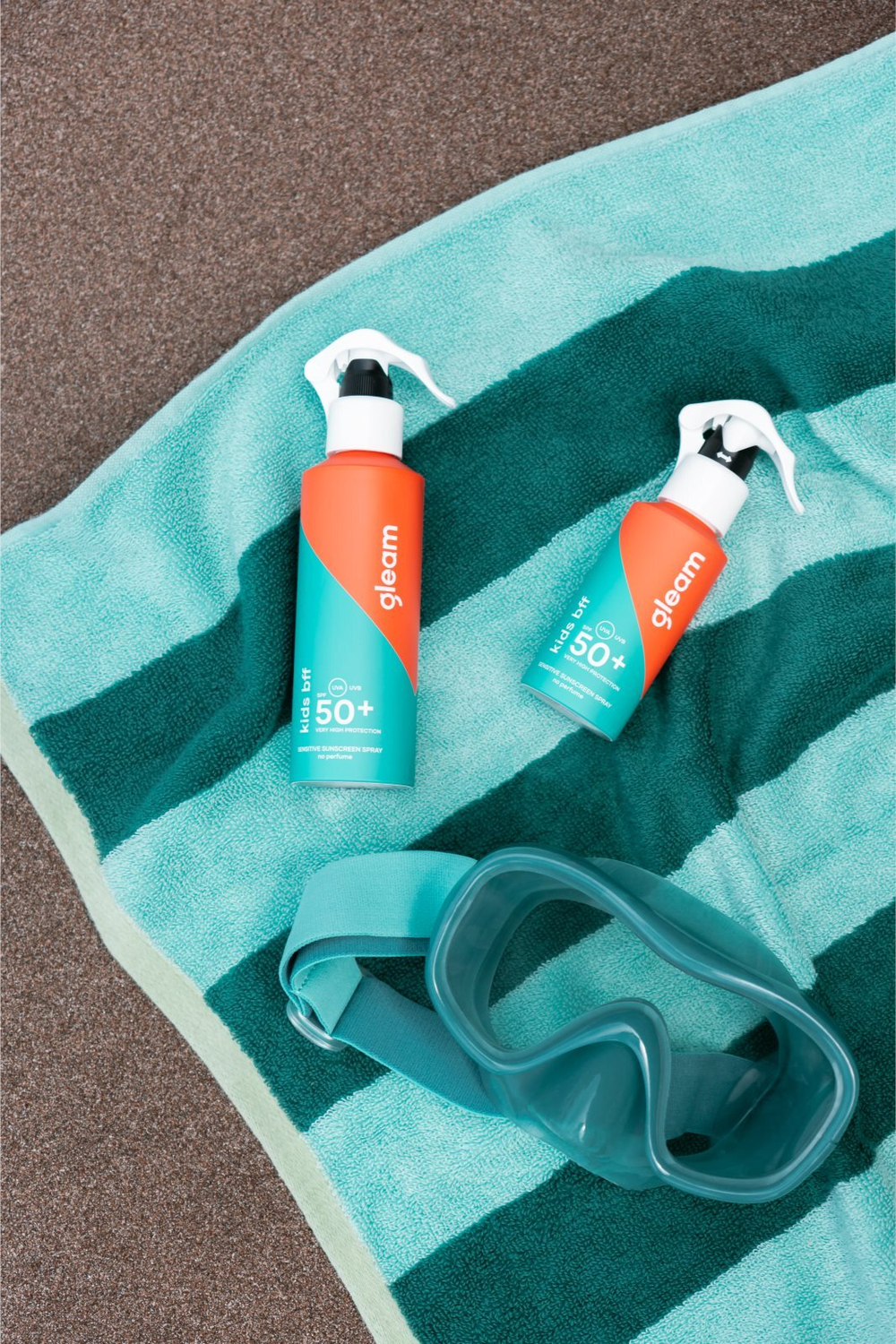Gleam Kids bff - солнцезащитный спрей для детей SPF 50+ /   200  ml  / GTIN 8059300537145