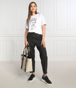 Хлопковые штаны Peserico - черный(P04824 02652)