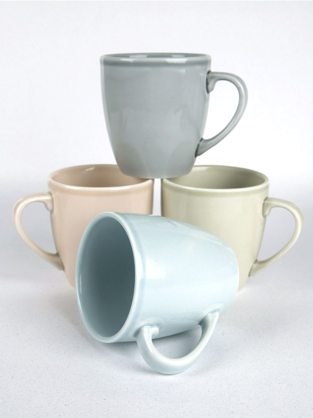 Кружки парные набор Башкирский фарфор, 270 мл, 2 шт, фарфор, цвет, для кофе и чая