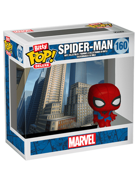 Фигурка Funko Bitty POP! Deluxe Marvel Spider-Man (Cityscape) (160) 81302