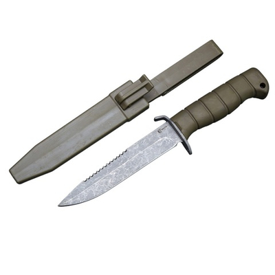 Нож кузница Семина Щука, ст.95х18 рук. Elastron, чехол пластик