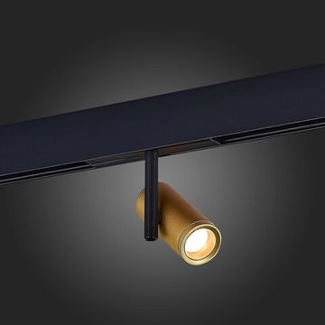 ST808.236.08 Магнитный трековый светильник Золотистый LED 1*8W 3000K 550Lm Ra&gt;90 36° IP20 D42xH135 4 SKYLINE 48