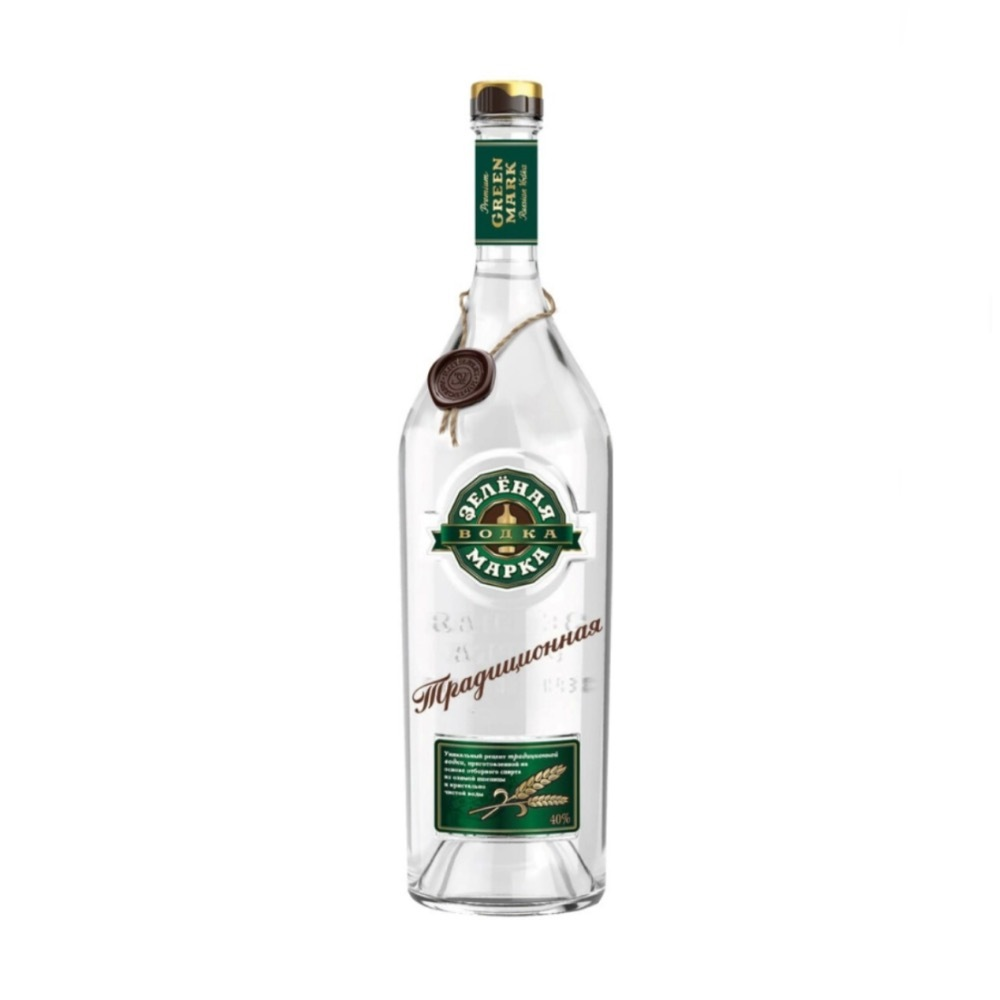 Водка Зеленая Марка Традиционная 0.5 л