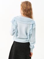 Джемпер для девочки AT1272 голубой