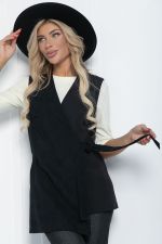 Жилет Твой успех (черный) Б11298 LT Collection