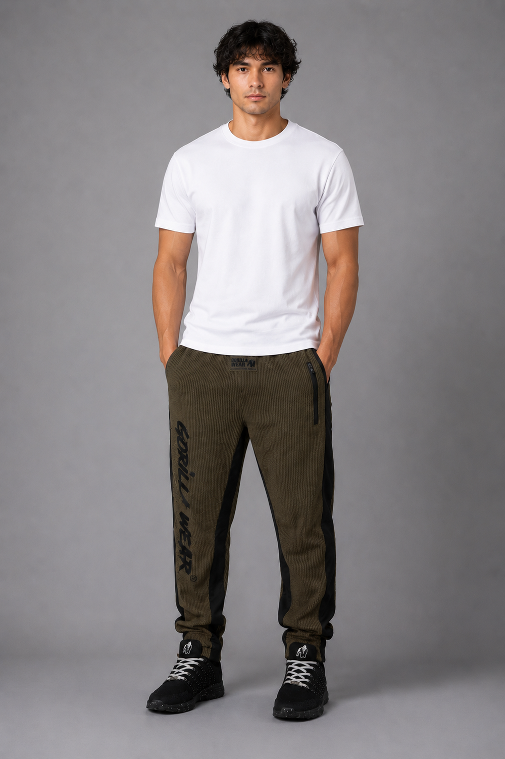 Штаны мужские Gorilla wear "AUGUSTINE OLD SCHOOL"KHAKI