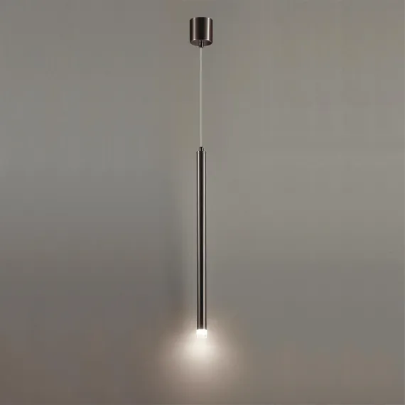 4375/3LA HIGHTECH ODL26 Подвесной светильник  никель/хрусталь. стекло/металл IP20 LED 3W 400Лм 3000K 220-240V FIANO
