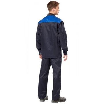 Костюм "Аскет" брюки (т.синий/василек)