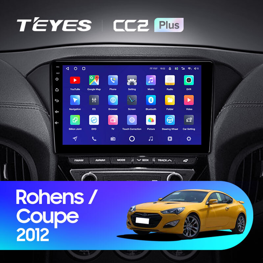 Teyes CC2 Plus 9" для Hyundai Rohens Coupe 2012